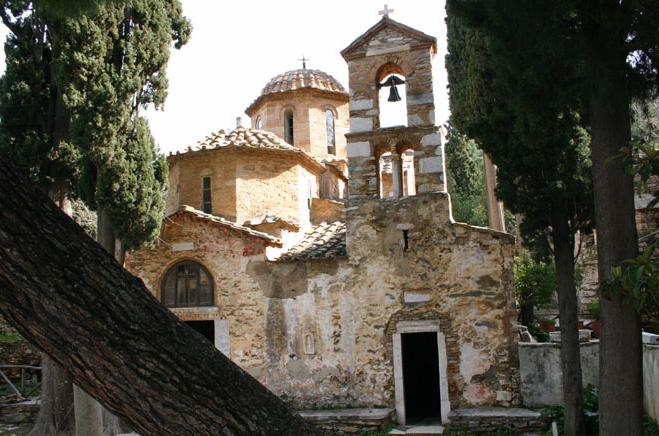 <p>Kaisariani Monastery</p>